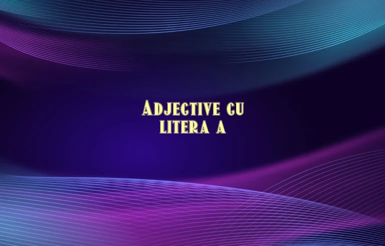 adjective cu a