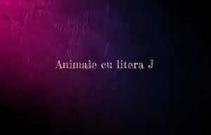 animale cu litera j