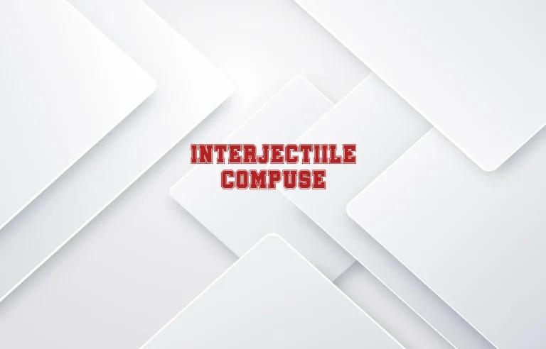 interjectii compuse