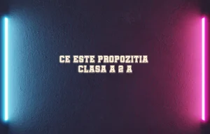 ce este propozitia clasa 2