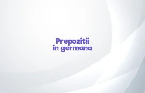 prepozitii germana