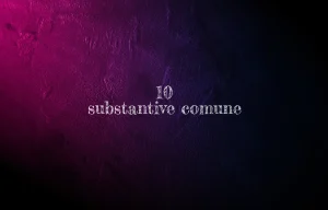10 substantive comune