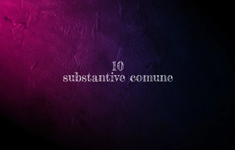 10 substantive comune