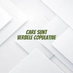 care sunt verbele copulative