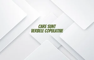 care sunt verbele copulative