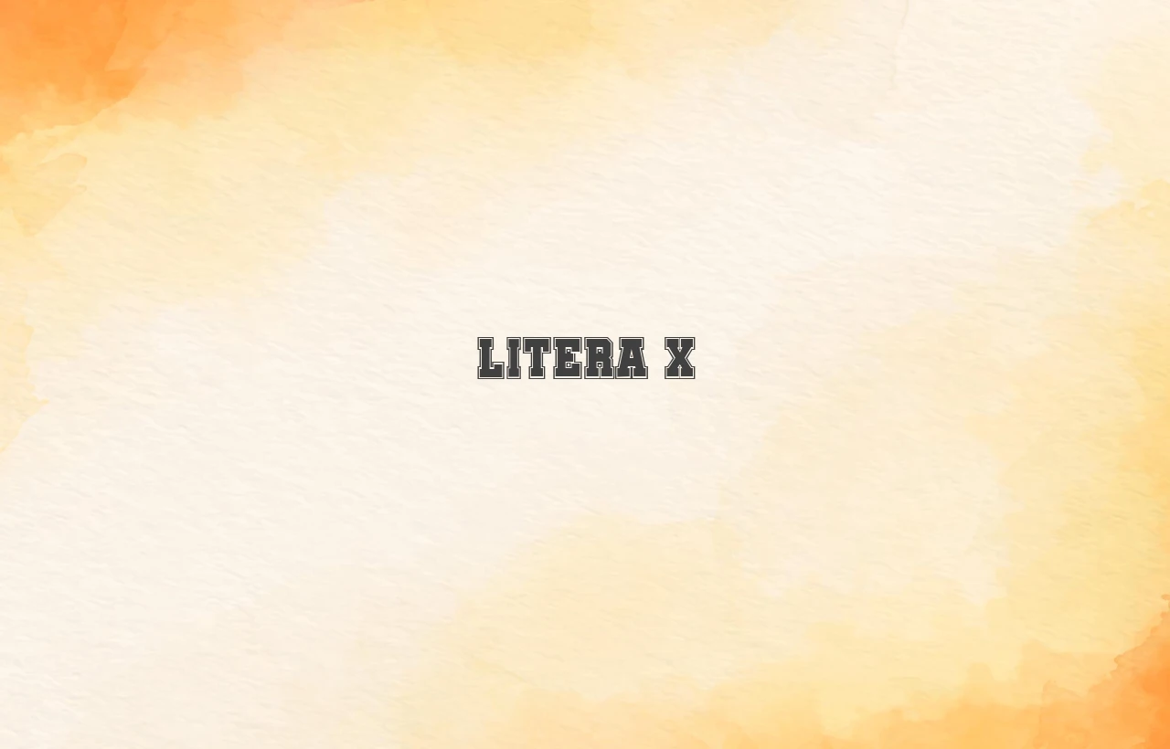 litera x