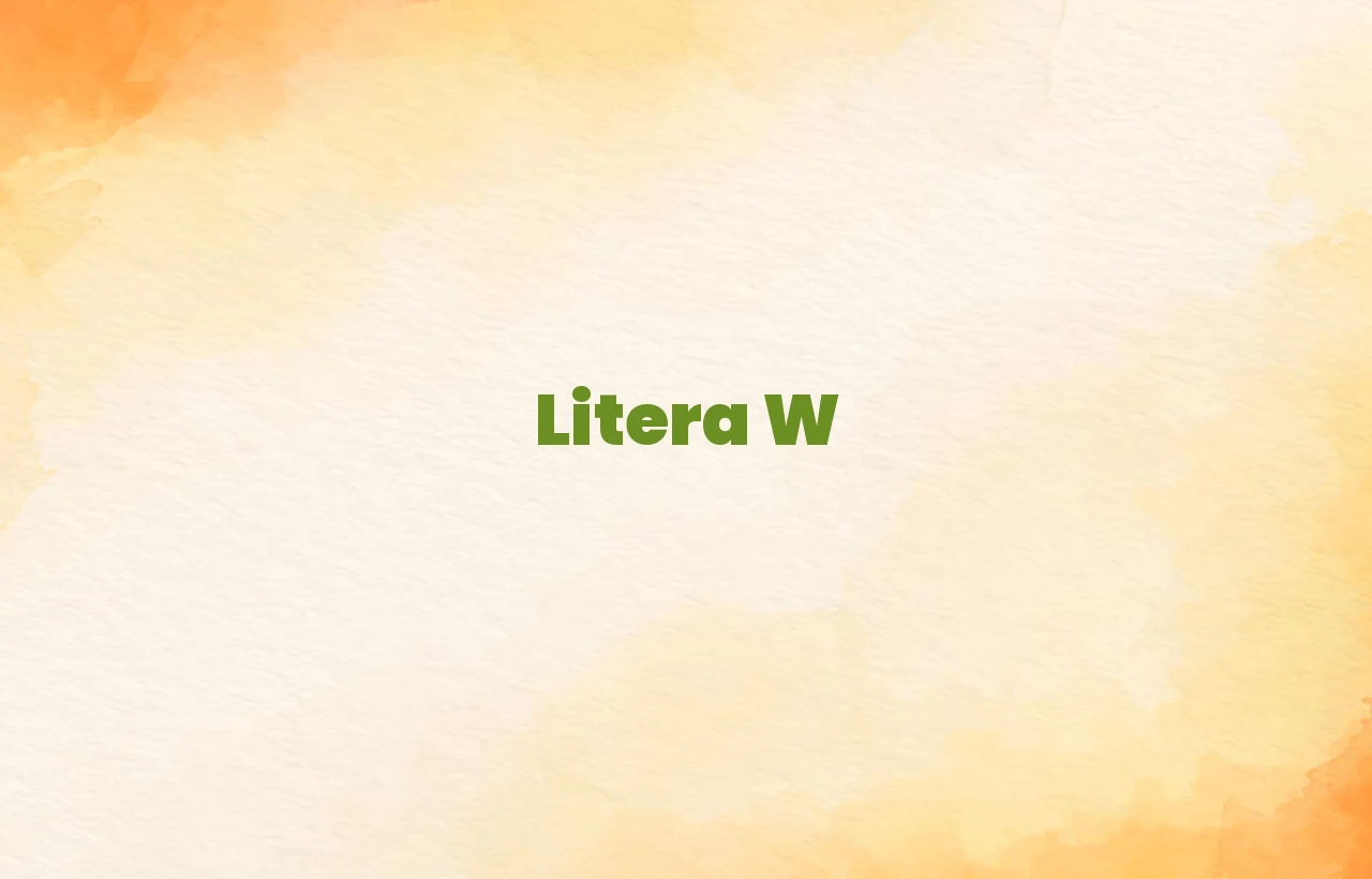 litera w